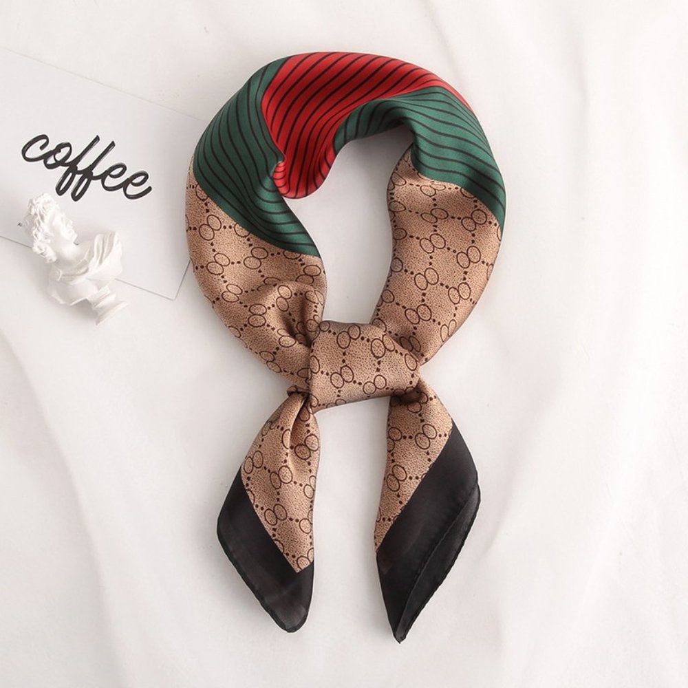 Gorgeous silk feeling scarf- Brand New